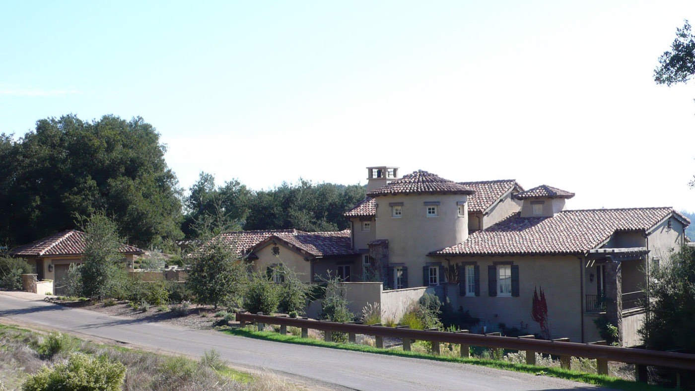 Estate roofing project in the North Bay hills
