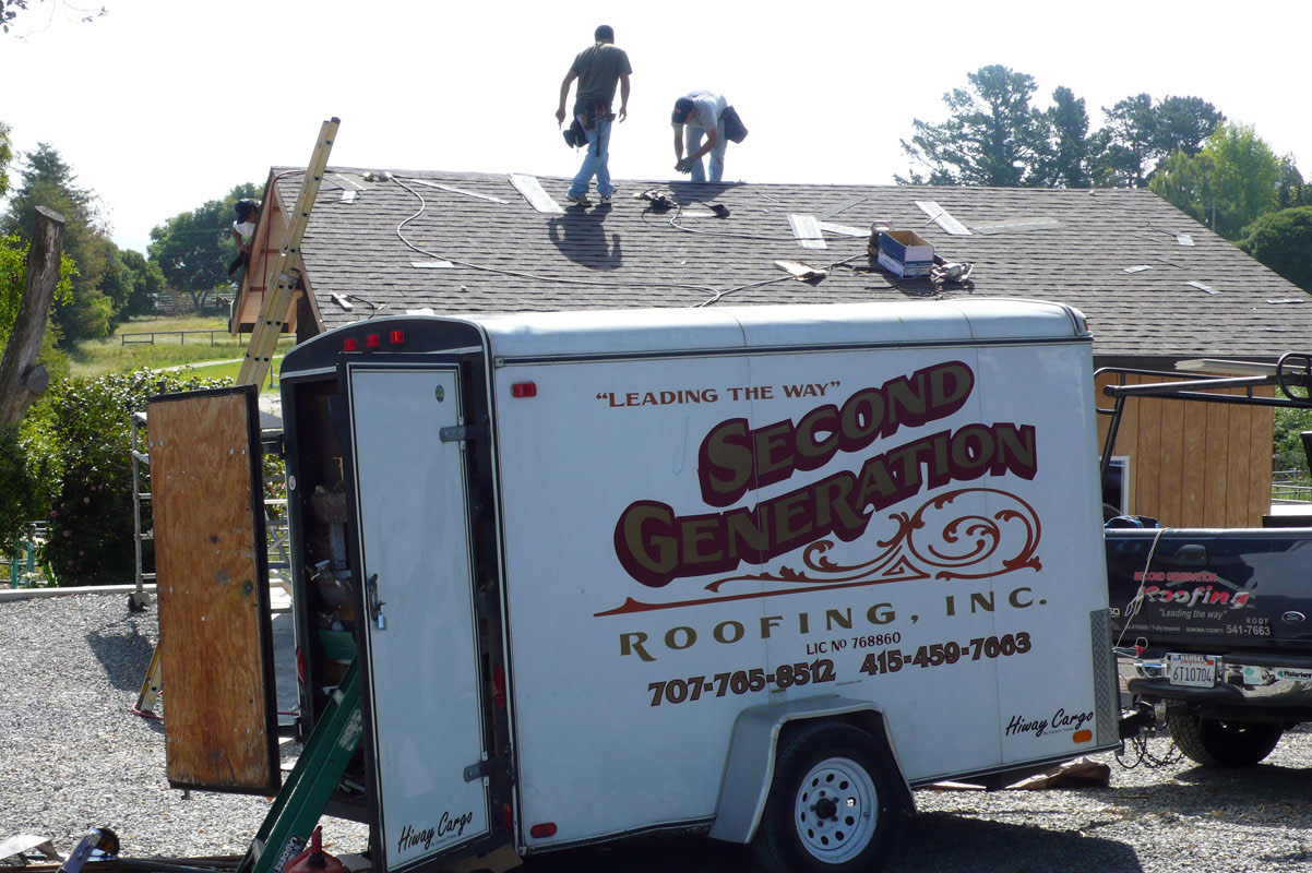 Second Generation Roofing trailer — Leading the Way
